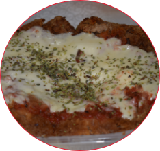 Una increible milanesa napolitana